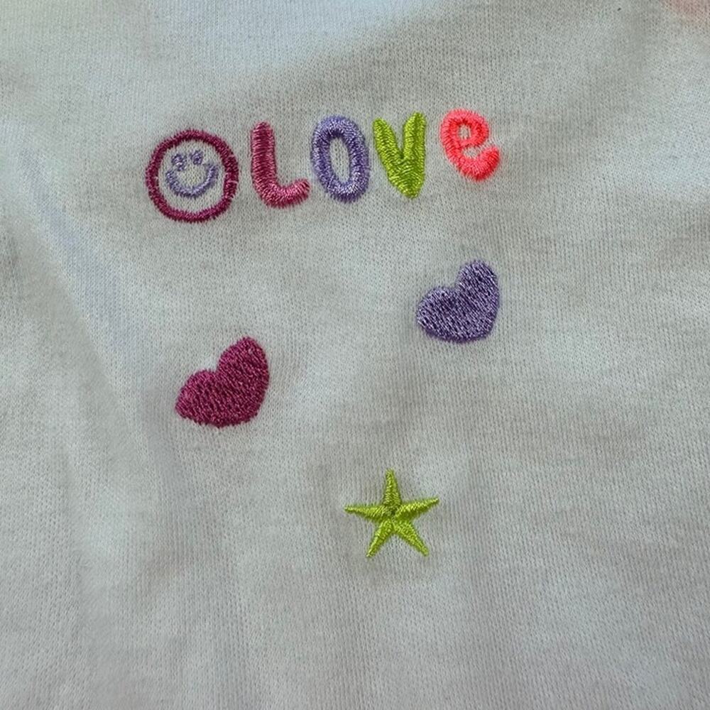 Baby Girls Pink Tutu Love Onesie Bodysuit 6-9 Months - Picture 4 of 10